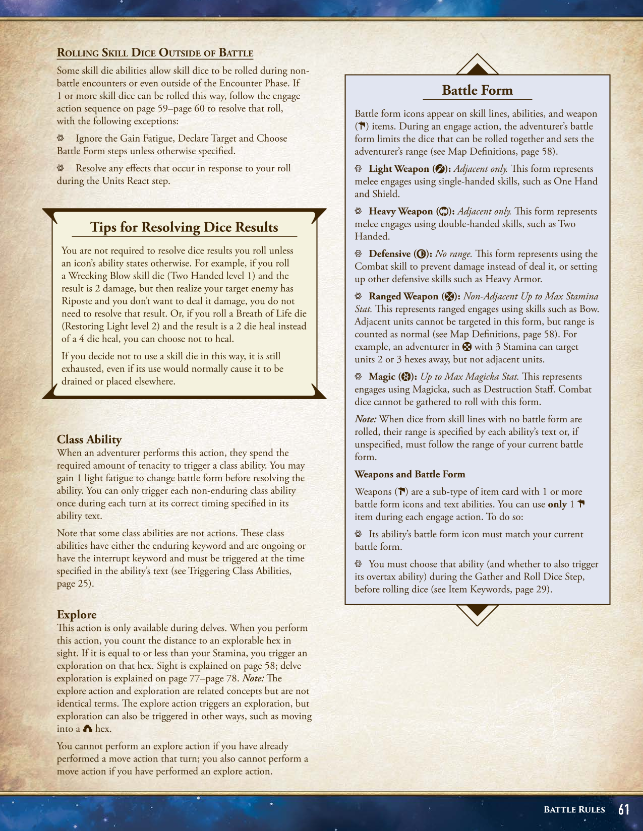 Rulebook page 61