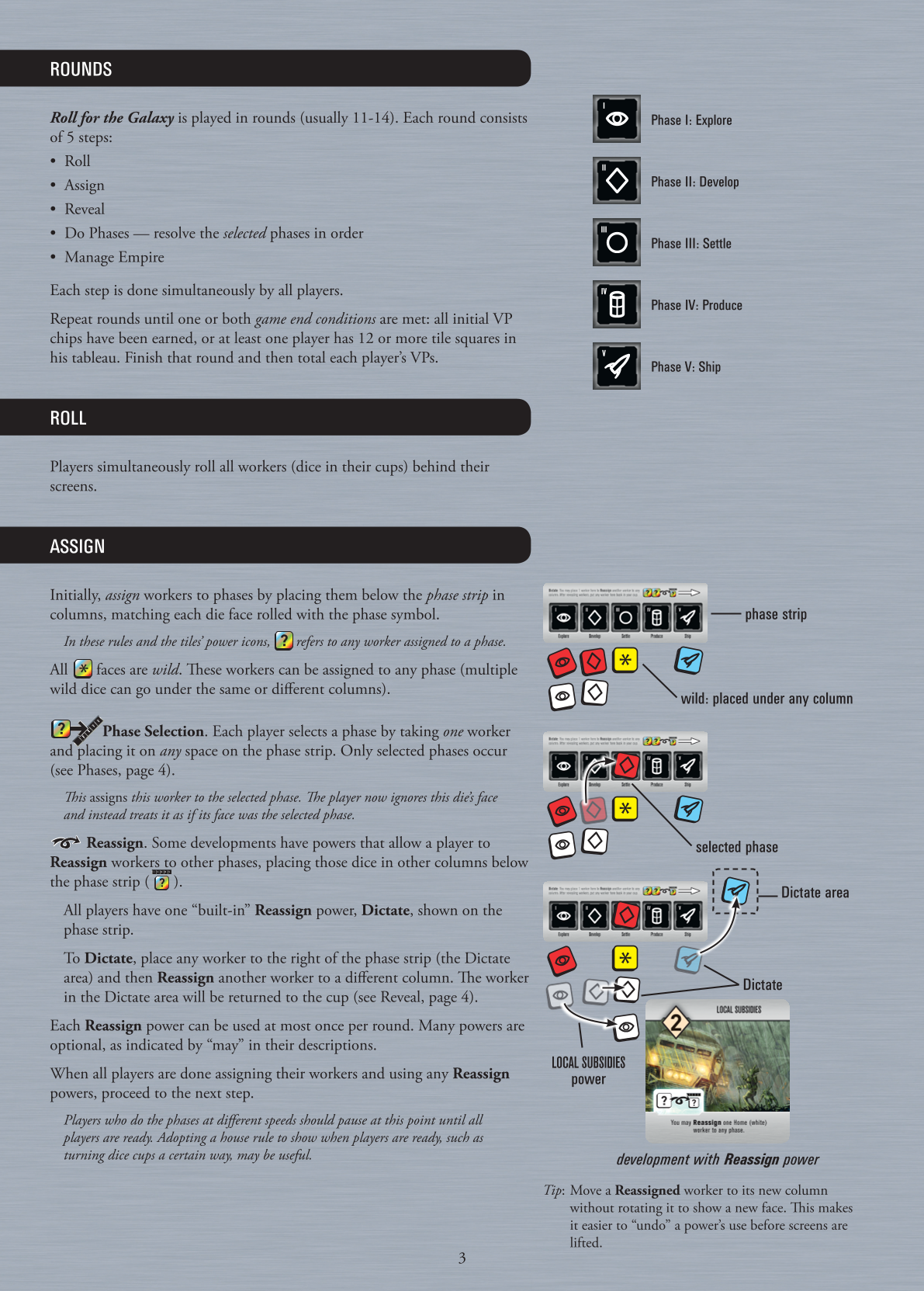 Rulebook page 3