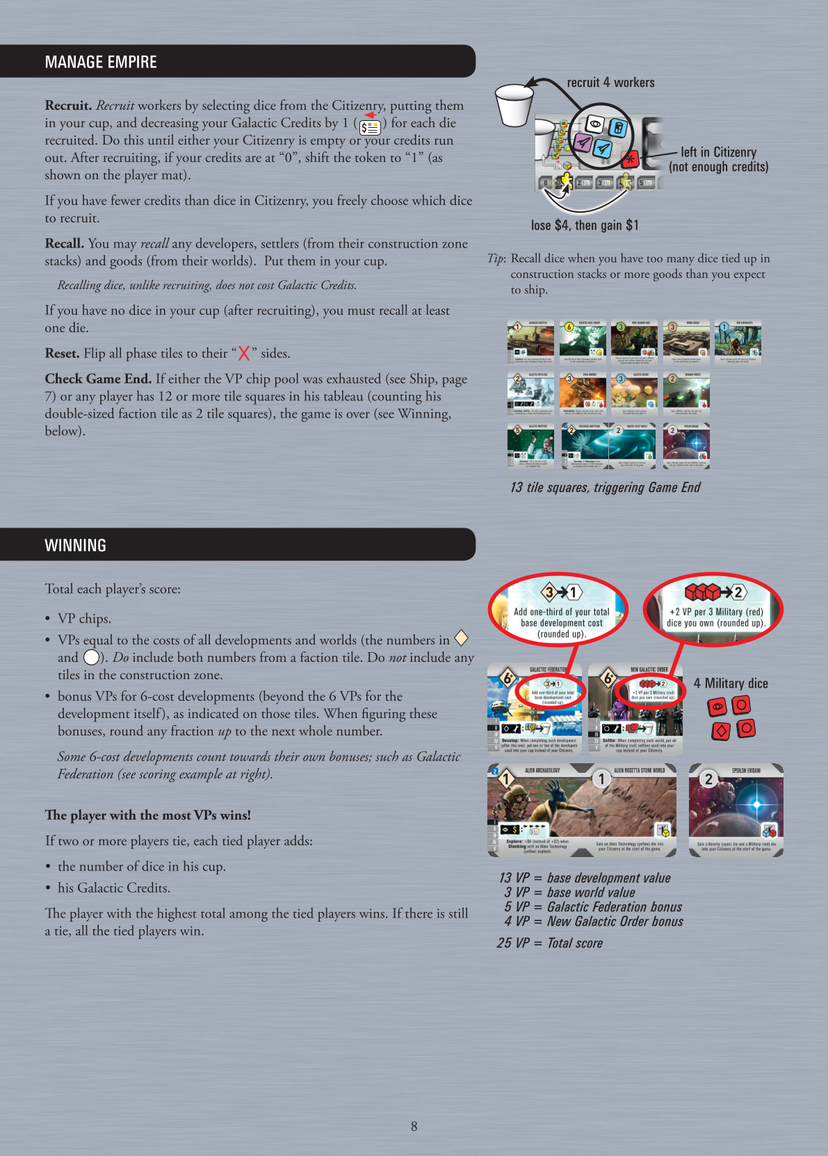 Rulebook page 8