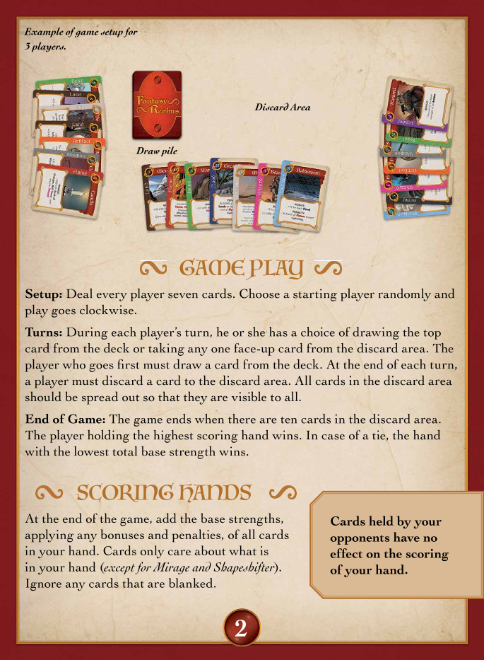 Rulebook page 2