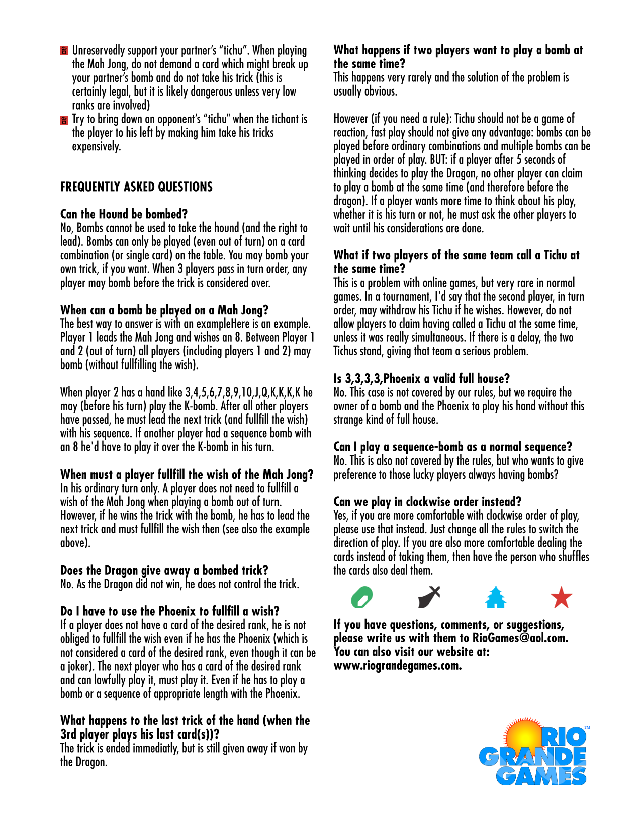 Rulebook page 3