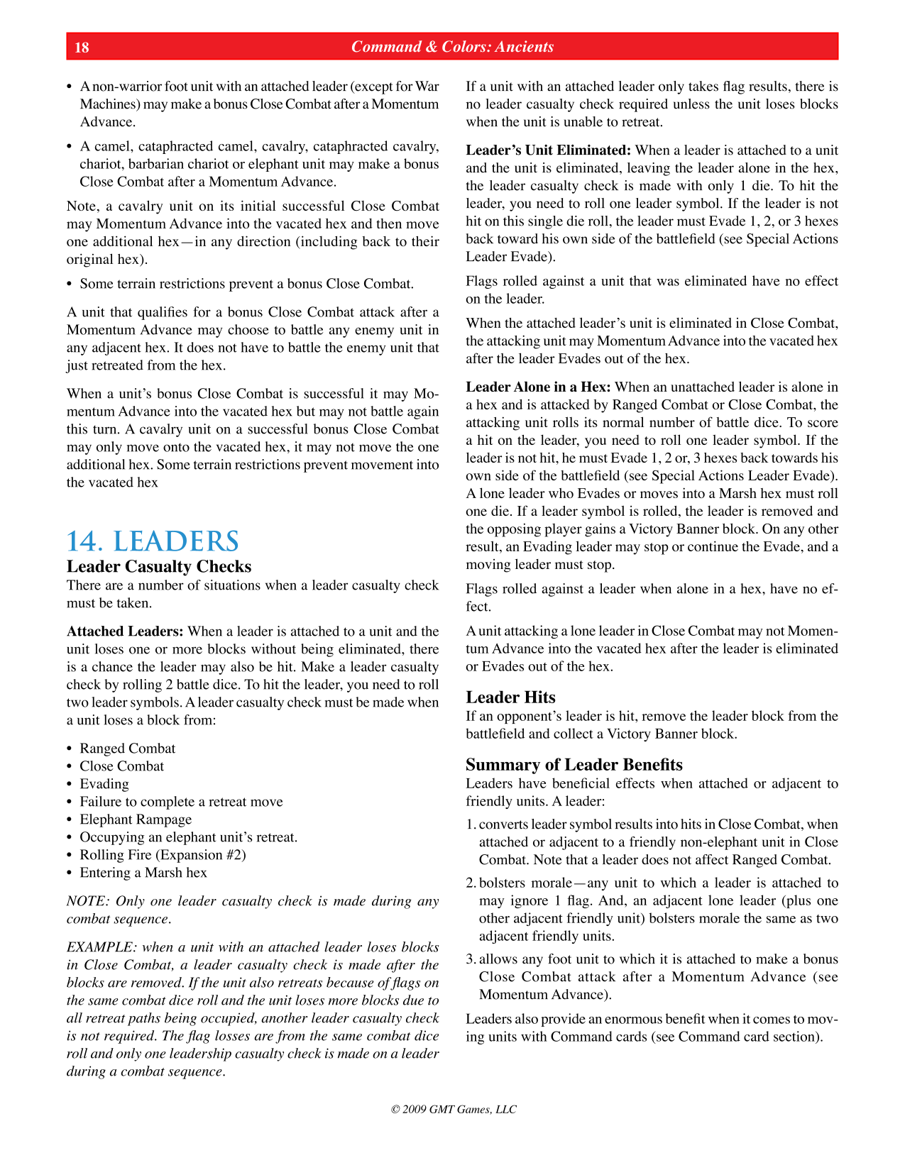 Rulebook page 18