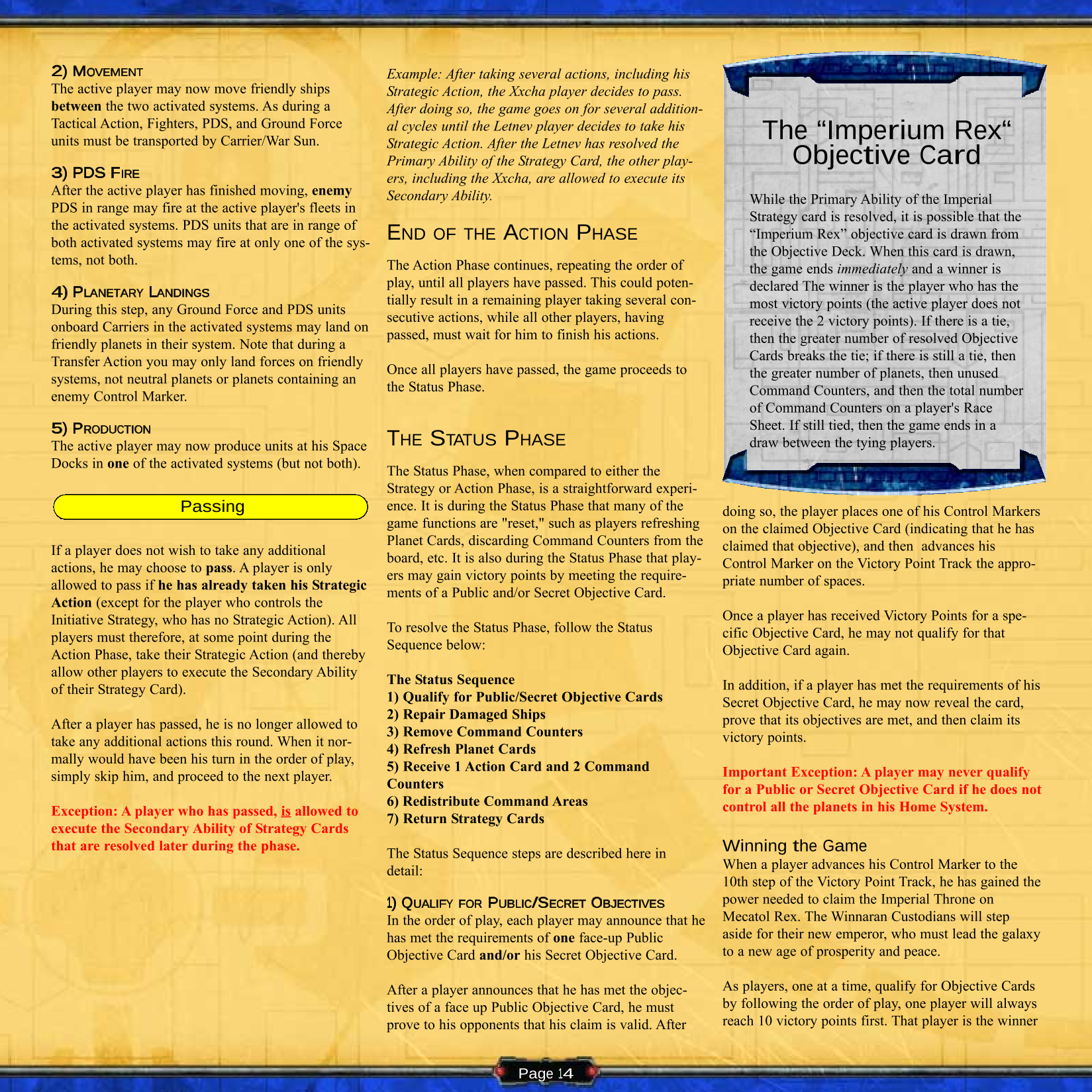 Rulebook page 14