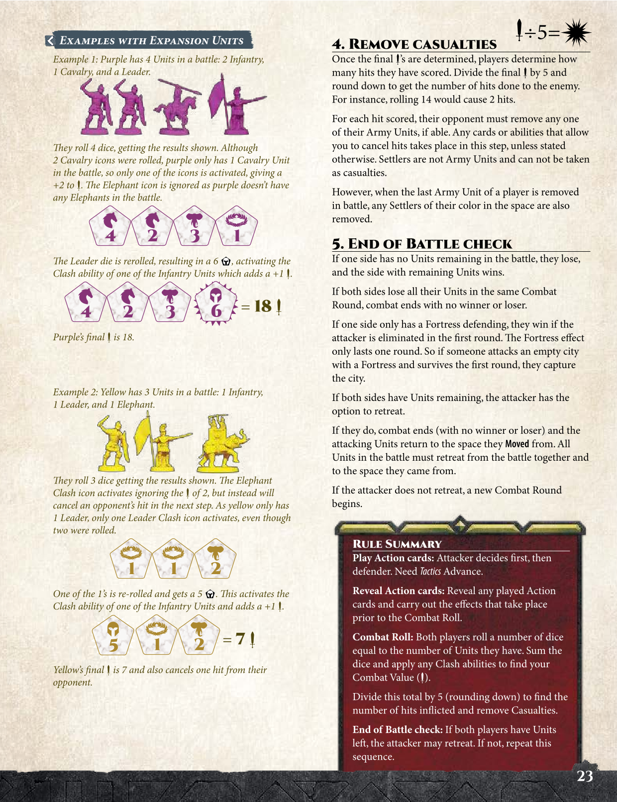 Rulebook page 23