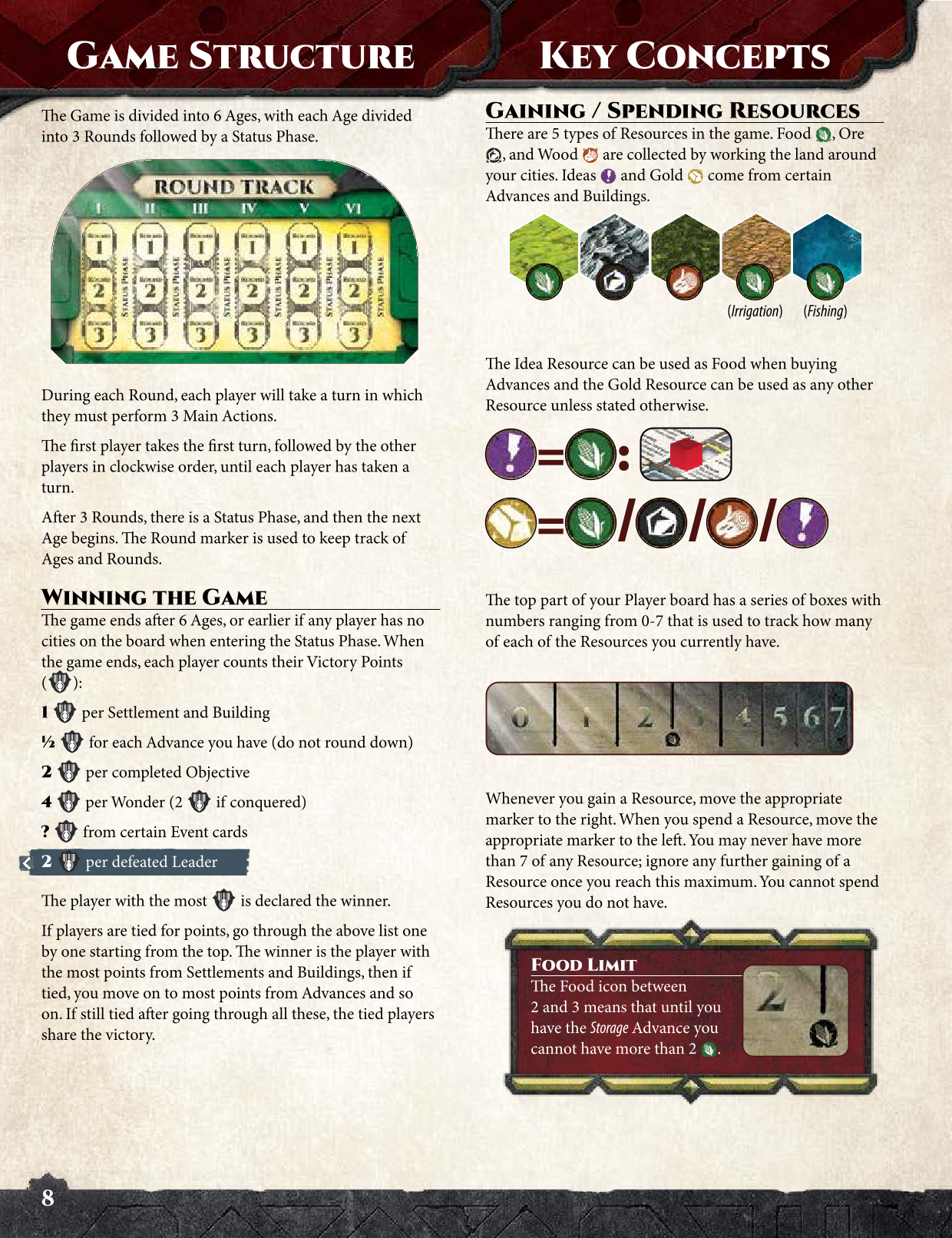 Rulebook page 8