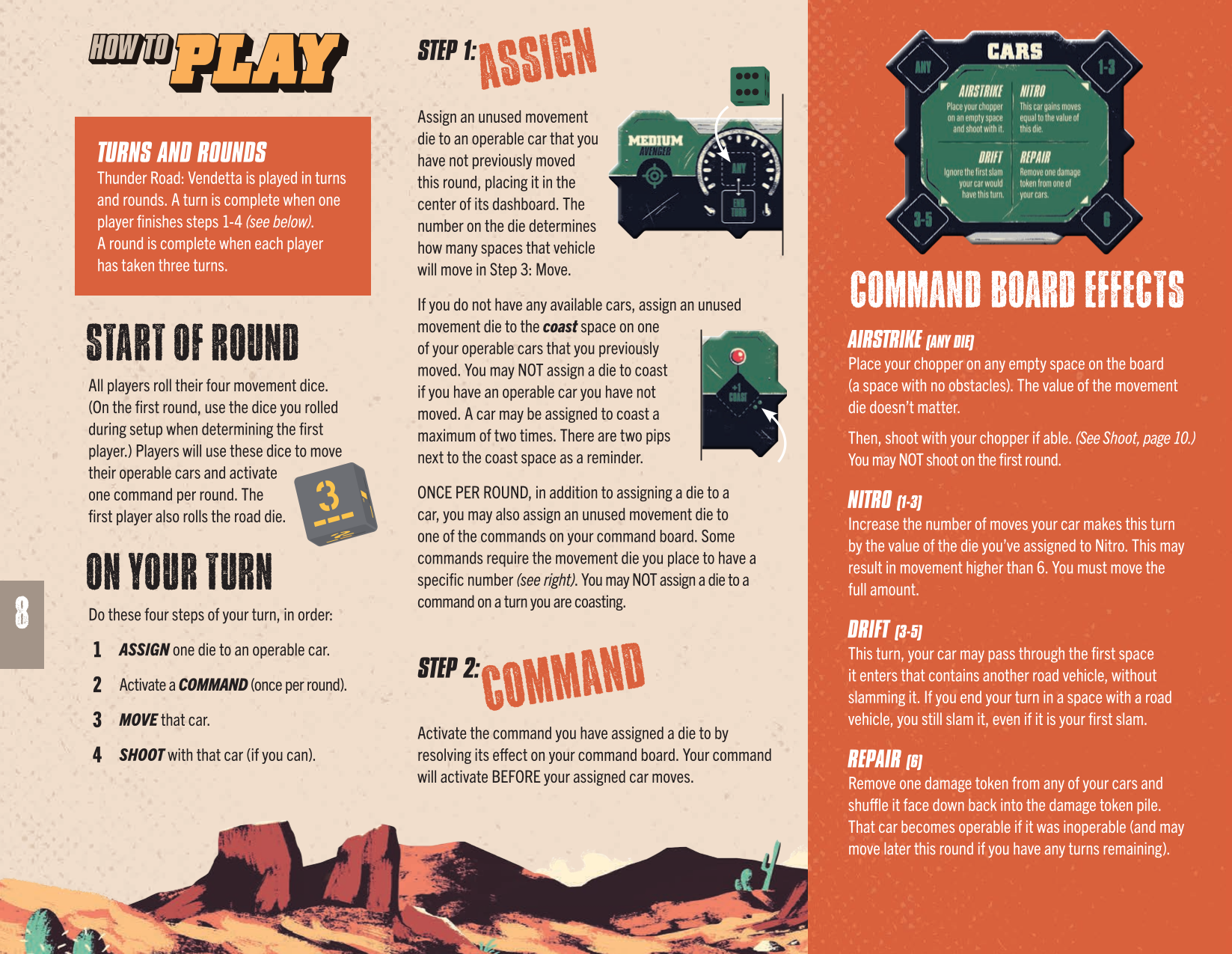 Rulebook page 8