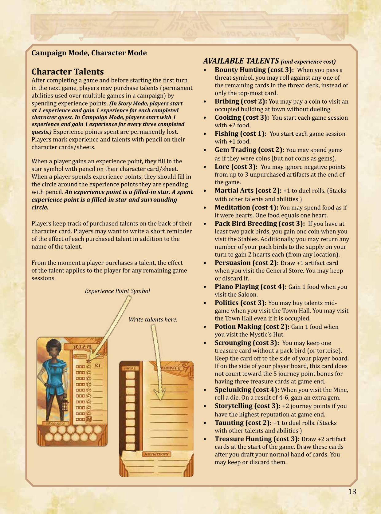 Rulebook page 13