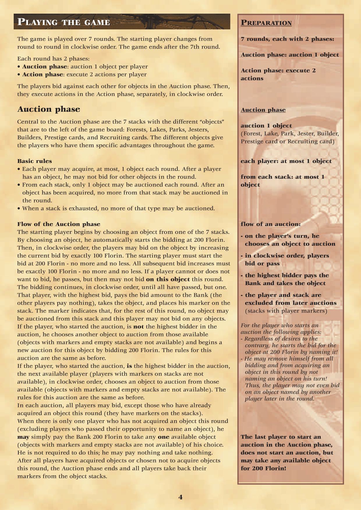 Rulebook page 4