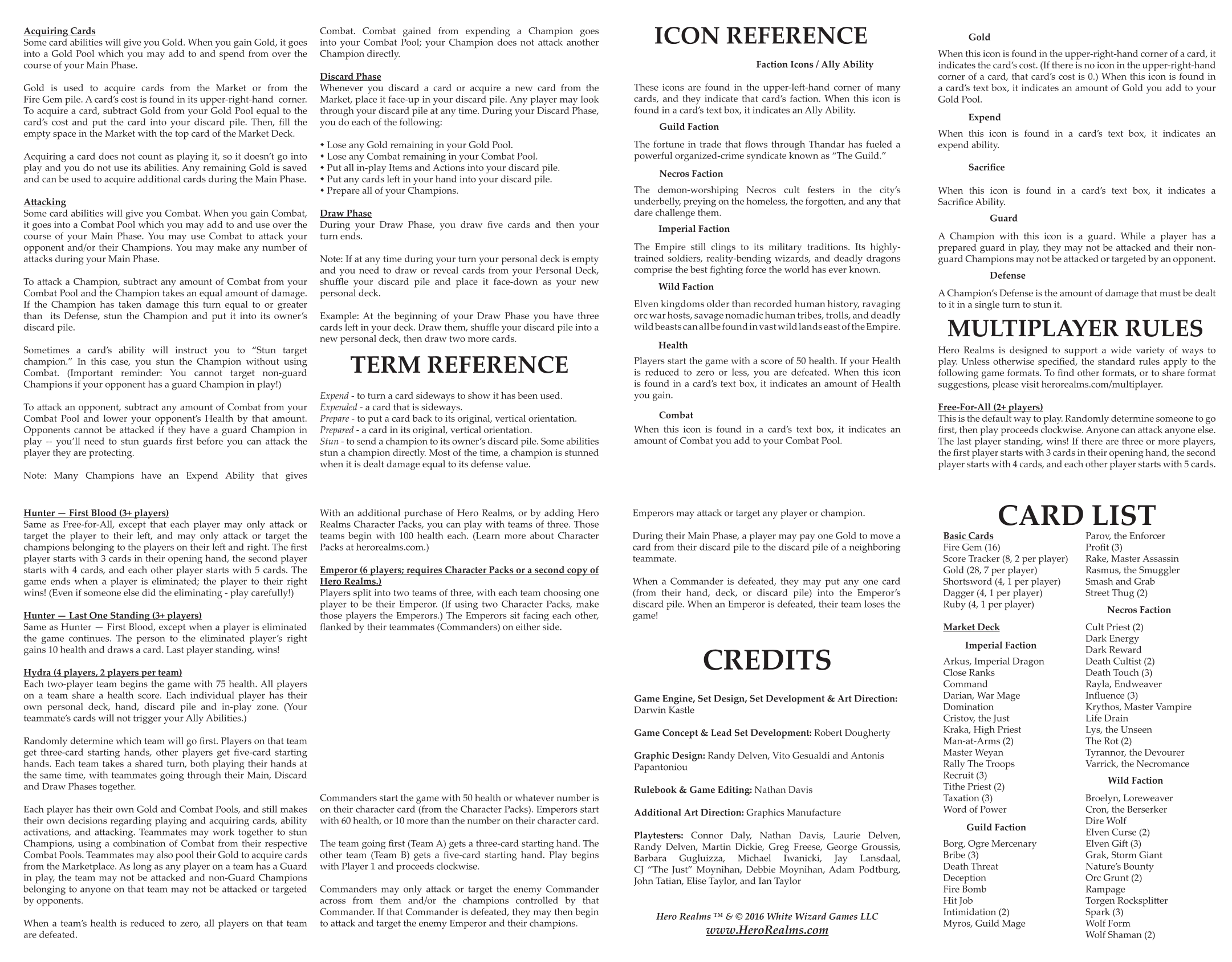Rulebook page 2