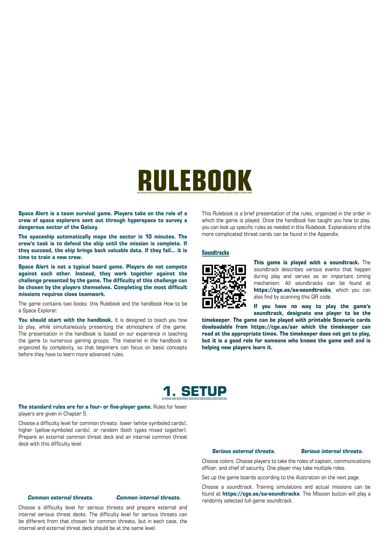 Rulebook page 1