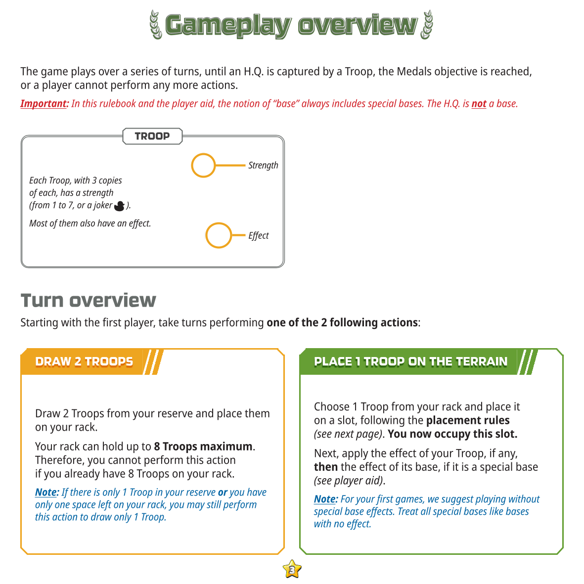 Rulebook page 3