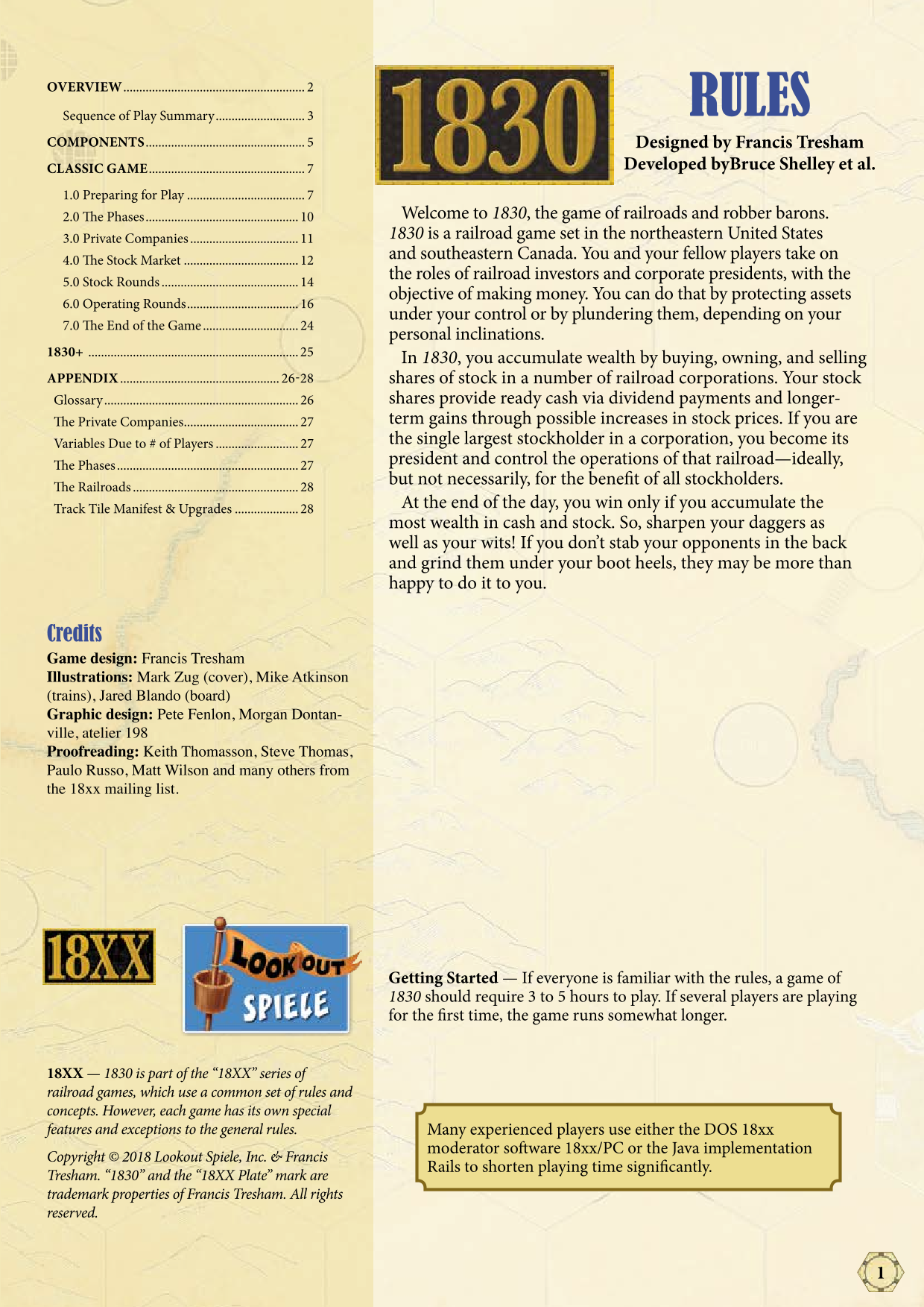 Rulebook page 1