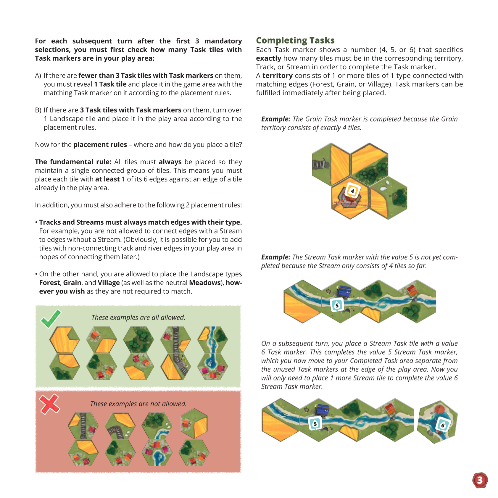 Rulebook page 3