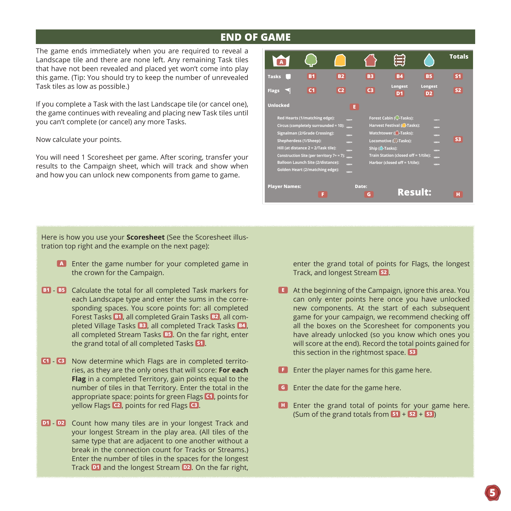 Rulebook page 5