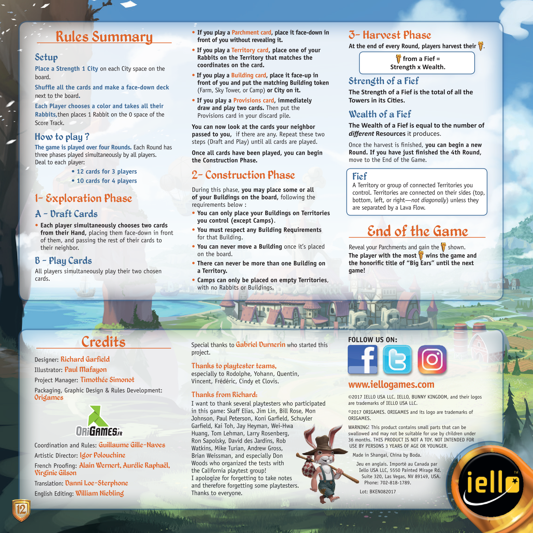 Rulebook page 12