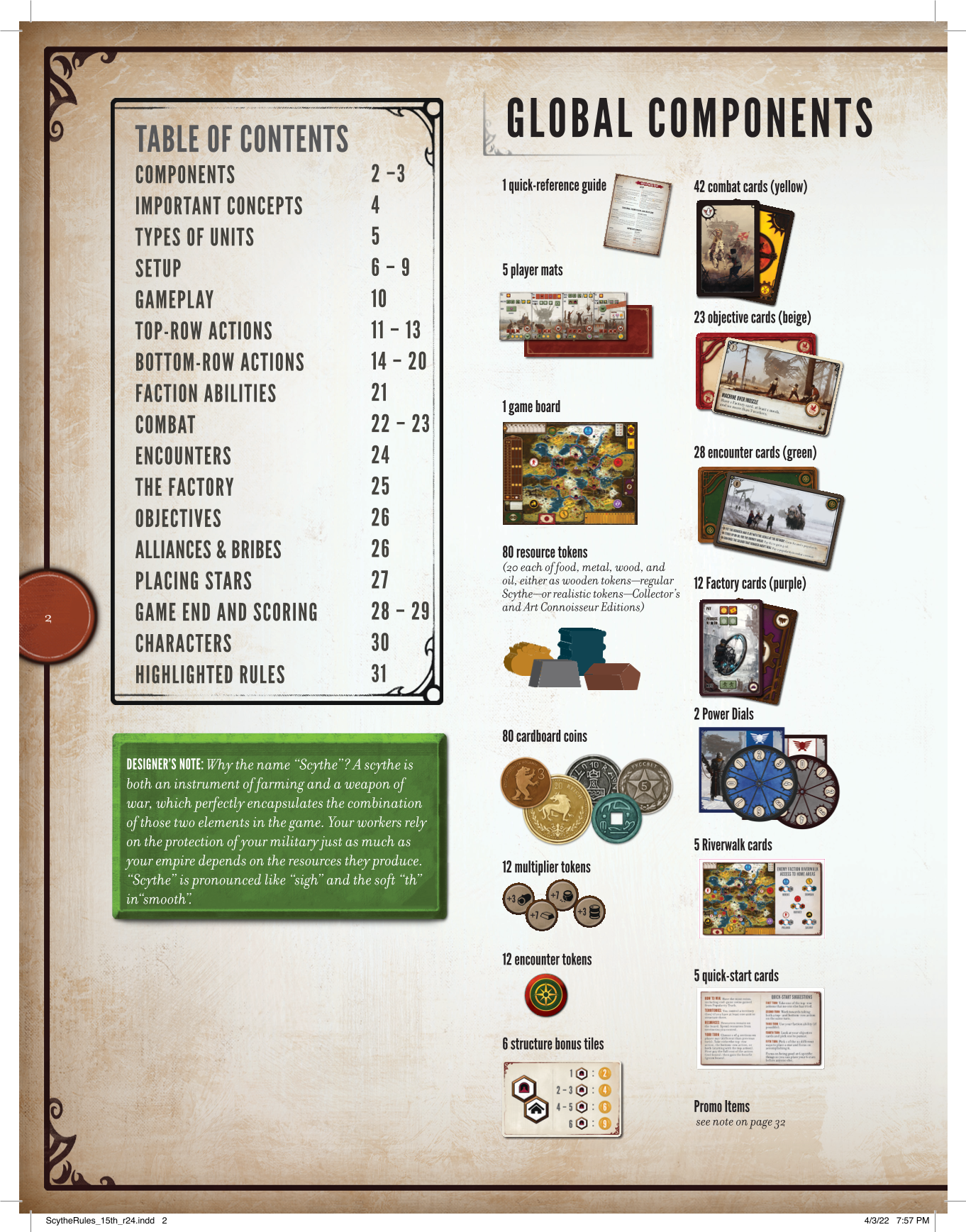 Rulebook page 2