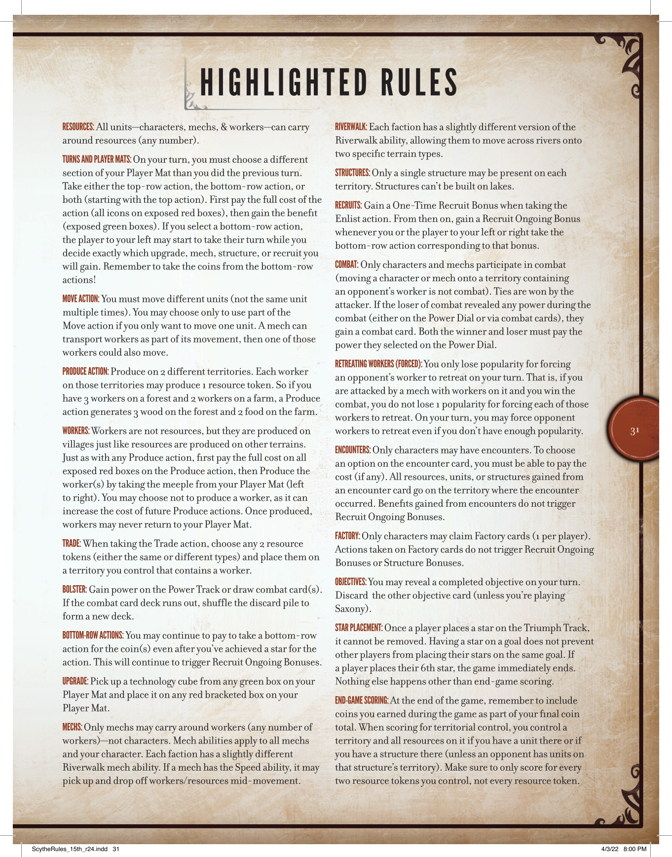 Rulebook page 31