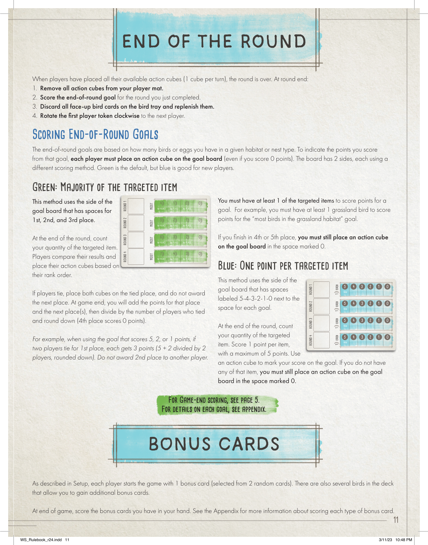 Rulebook page 11