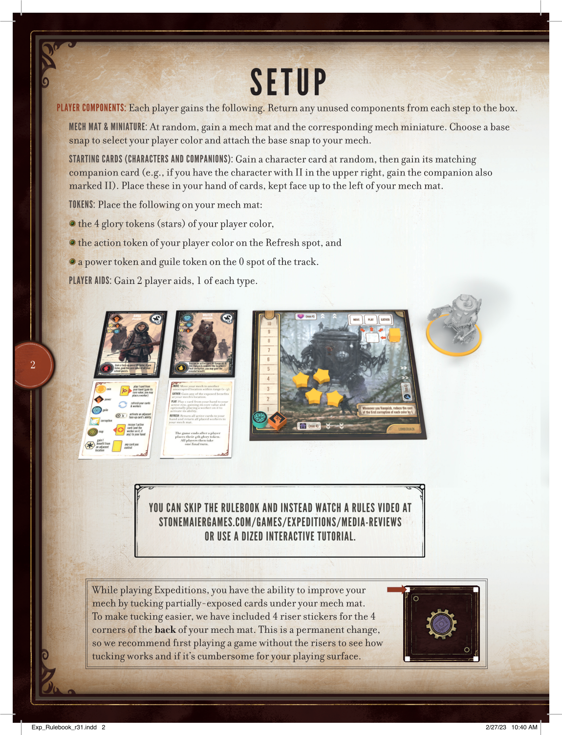 Rulebook page 2