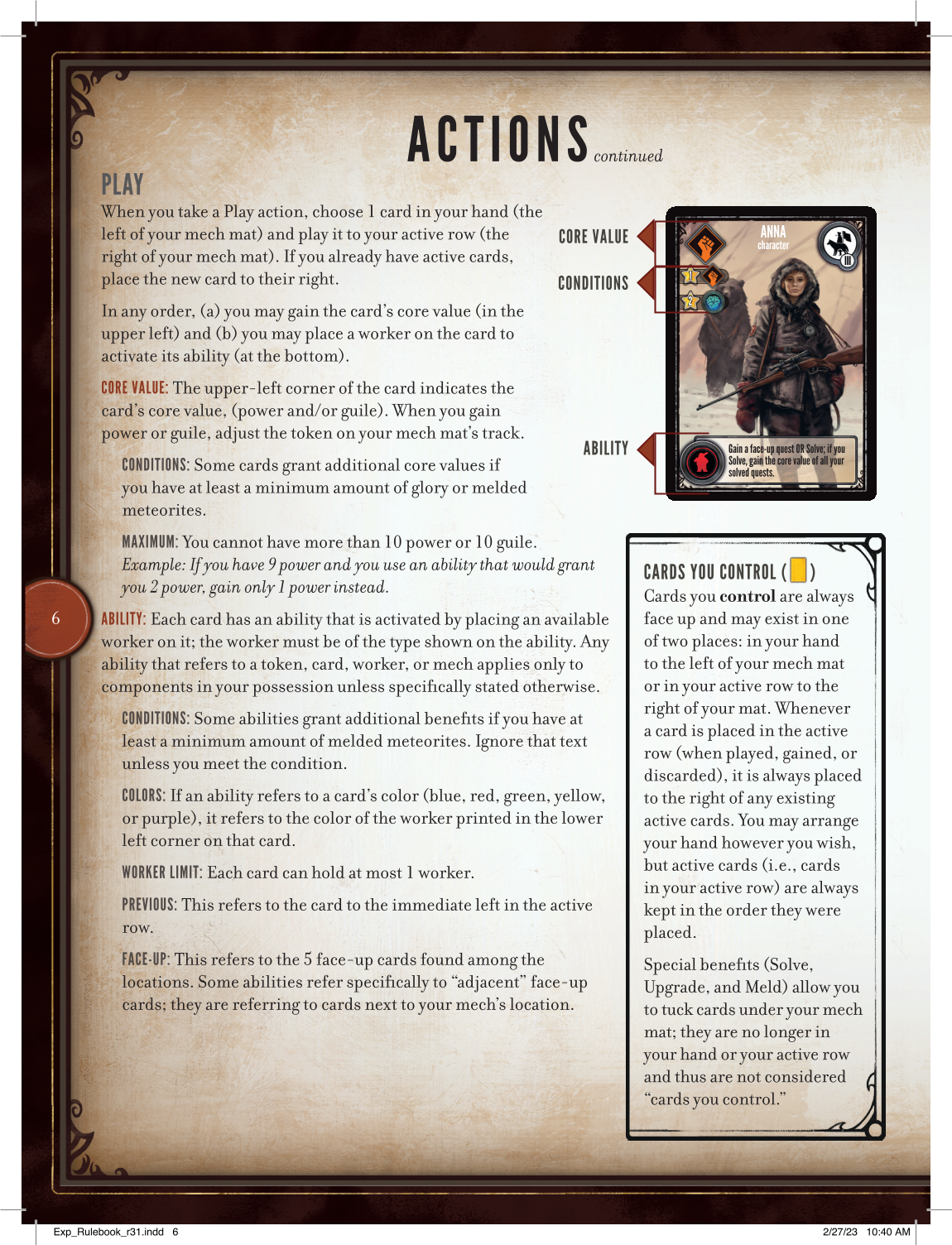 Rulebook page 6