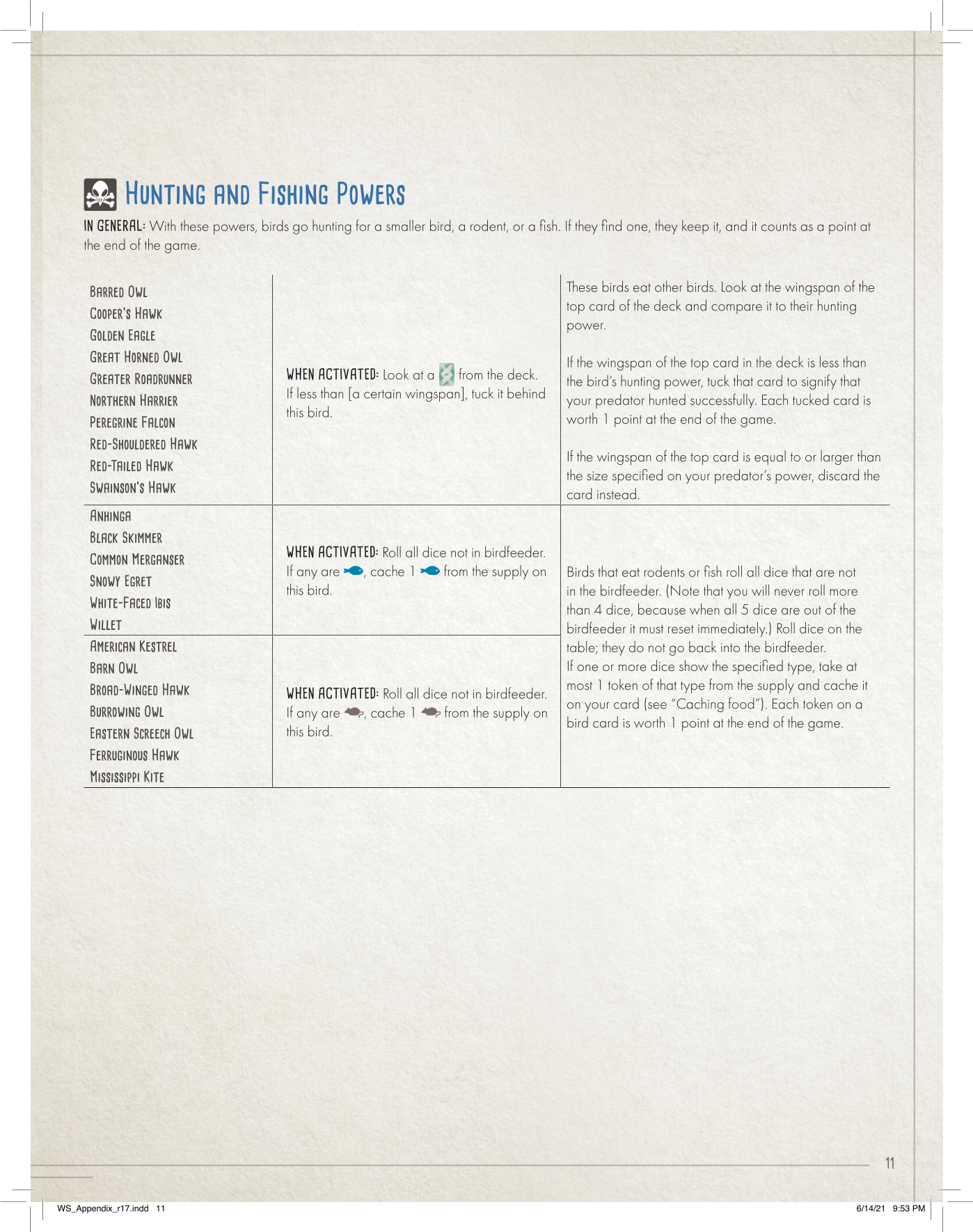 Rulebook page 11