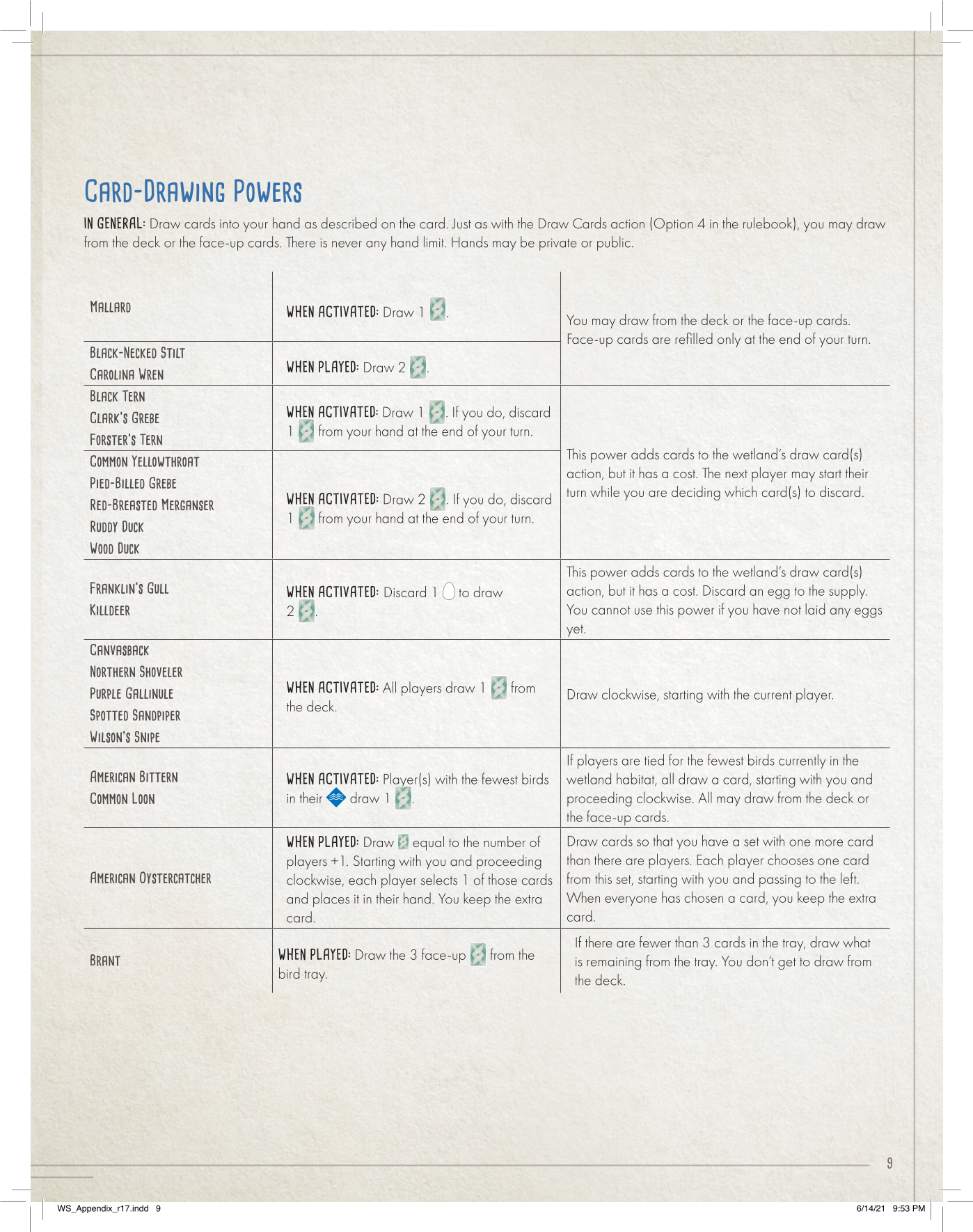 Rulebook page 9
