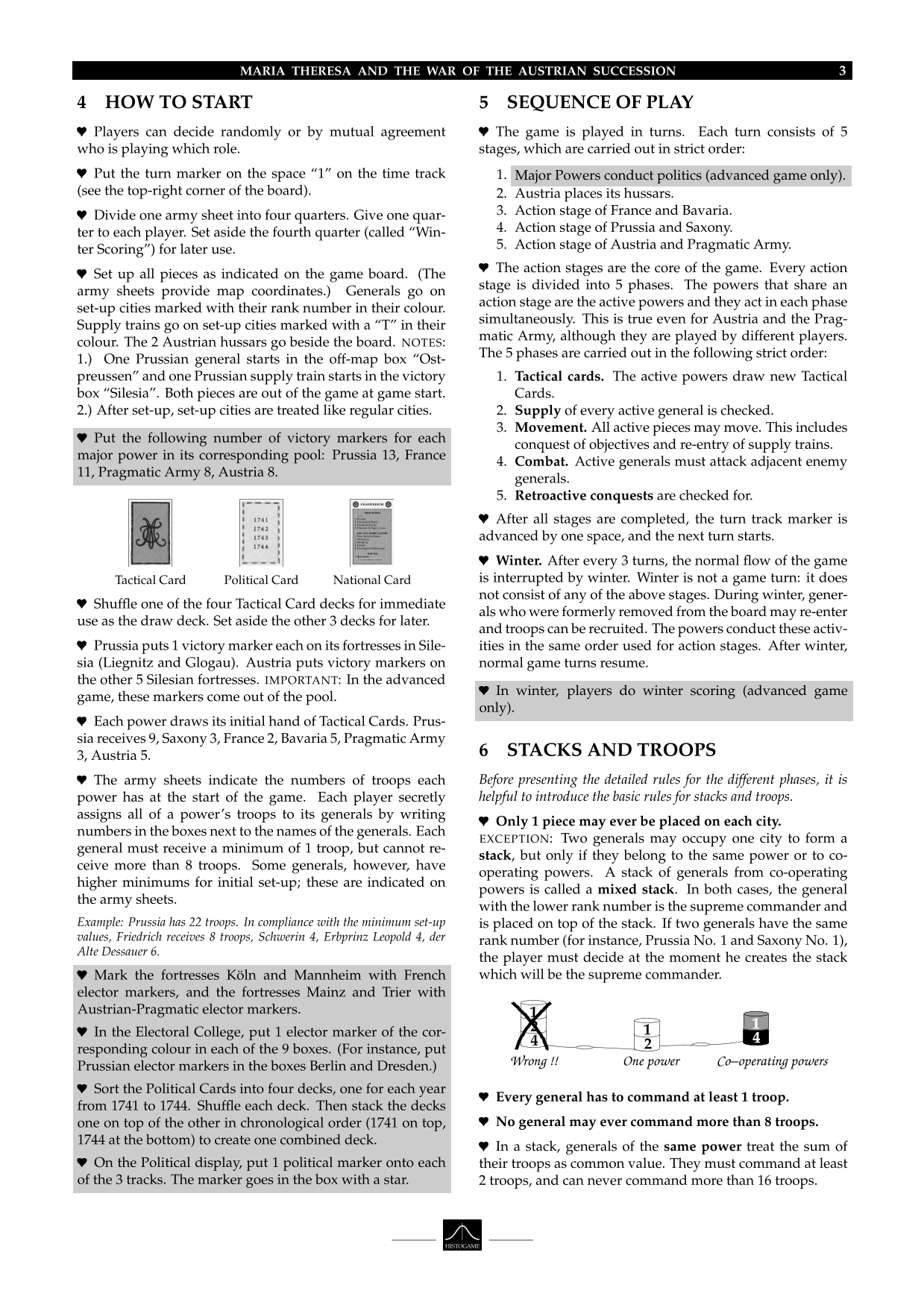 Rulebook page 3