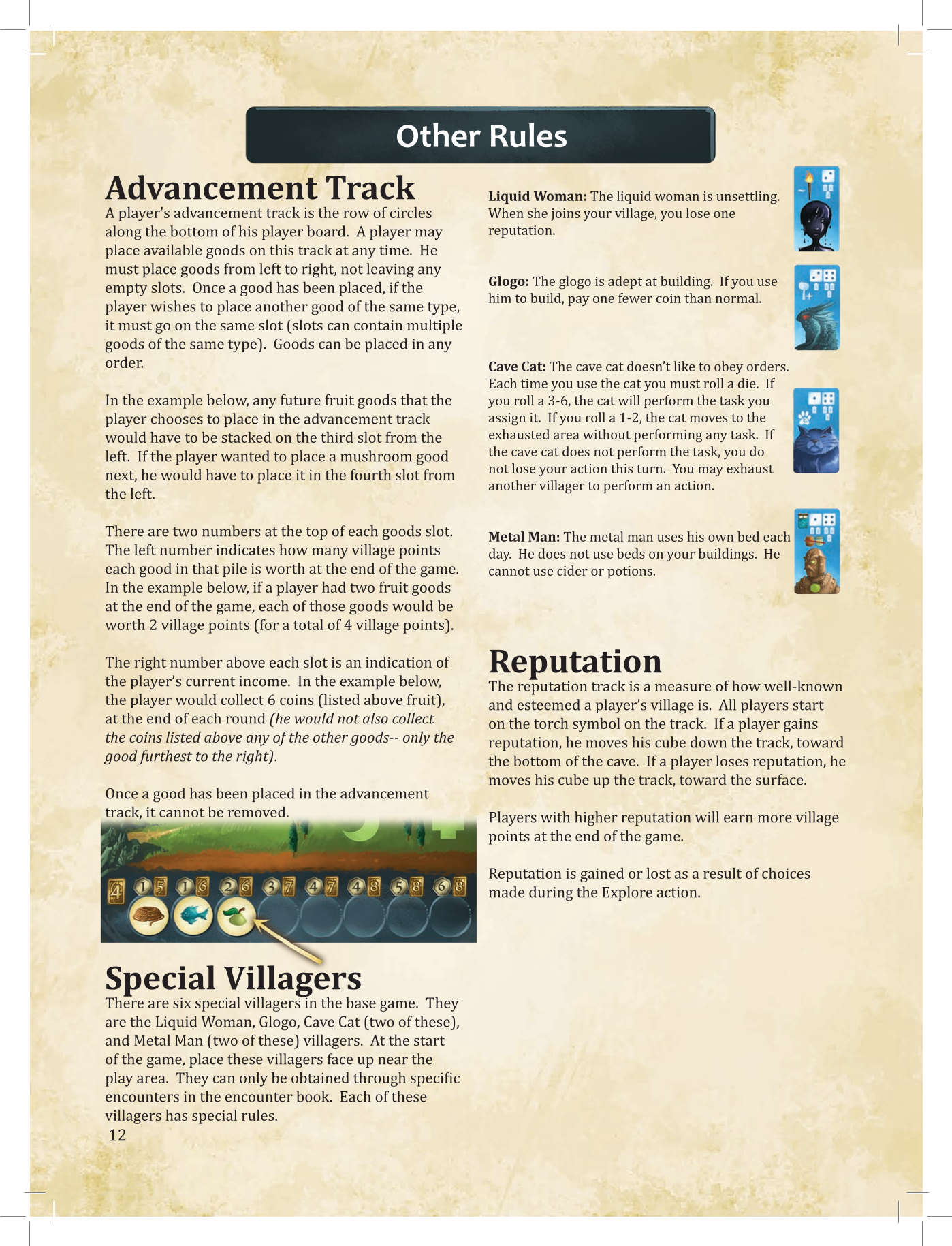 Rulebook page 12