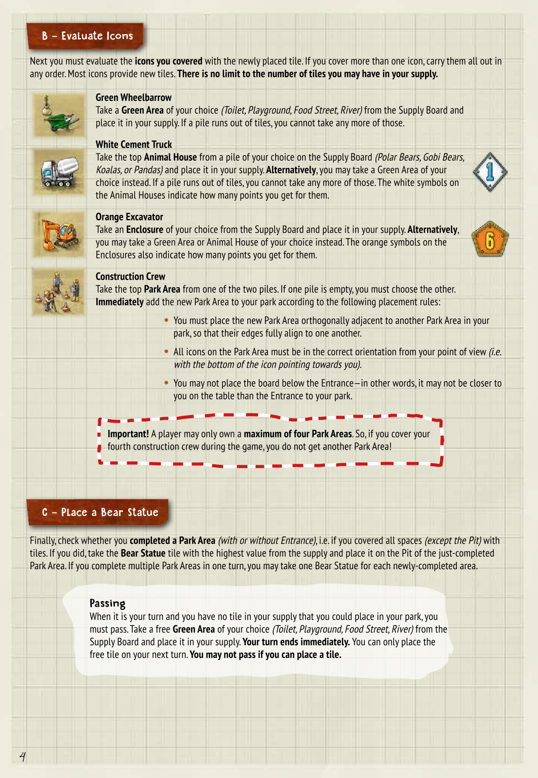 Rulebook page 4