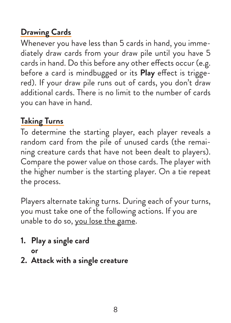 Rulebook page 8