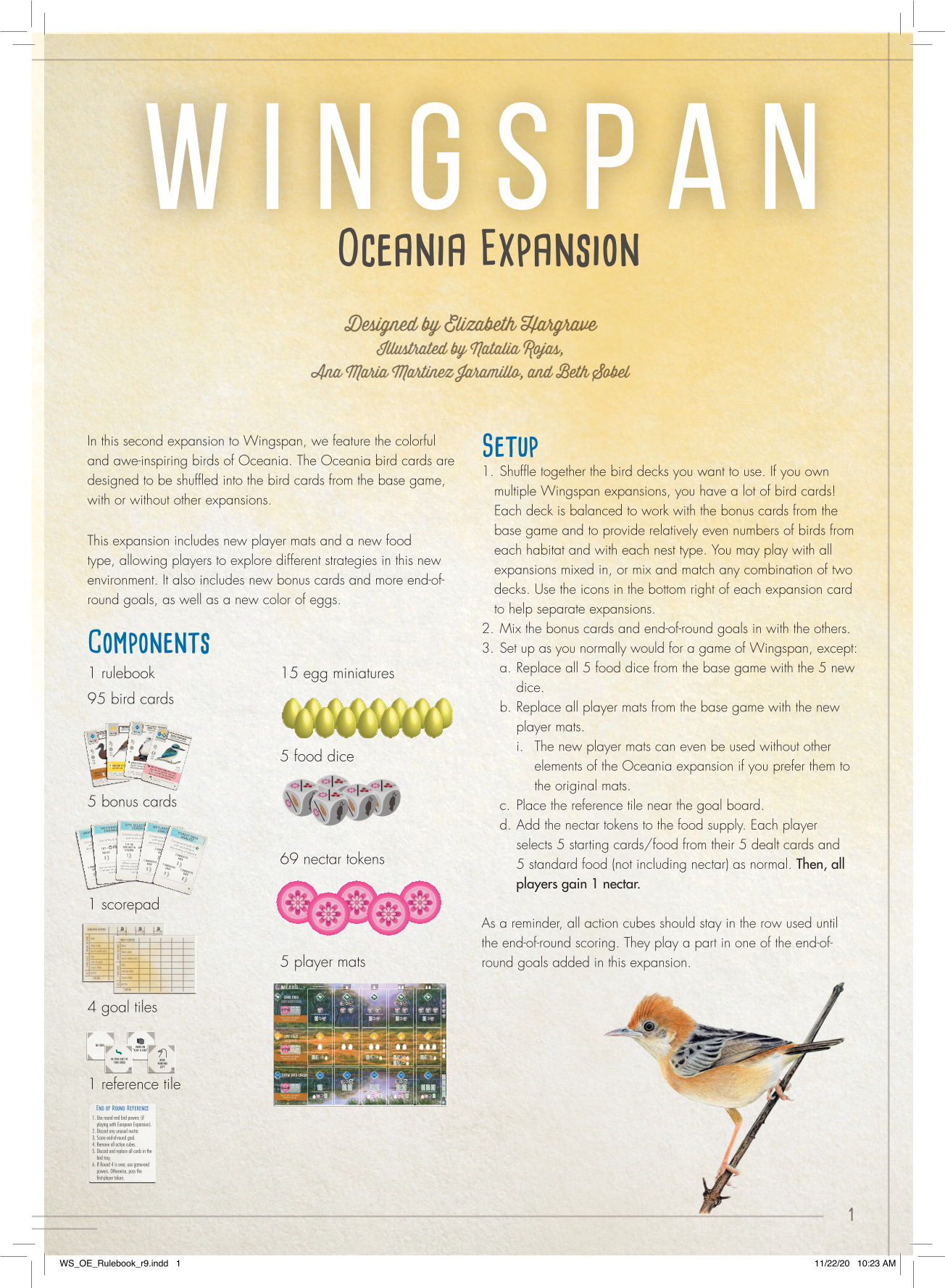 Rulebook page 1