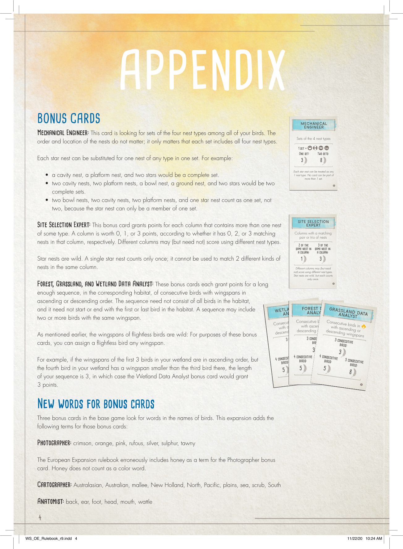 Rulebook page 4
