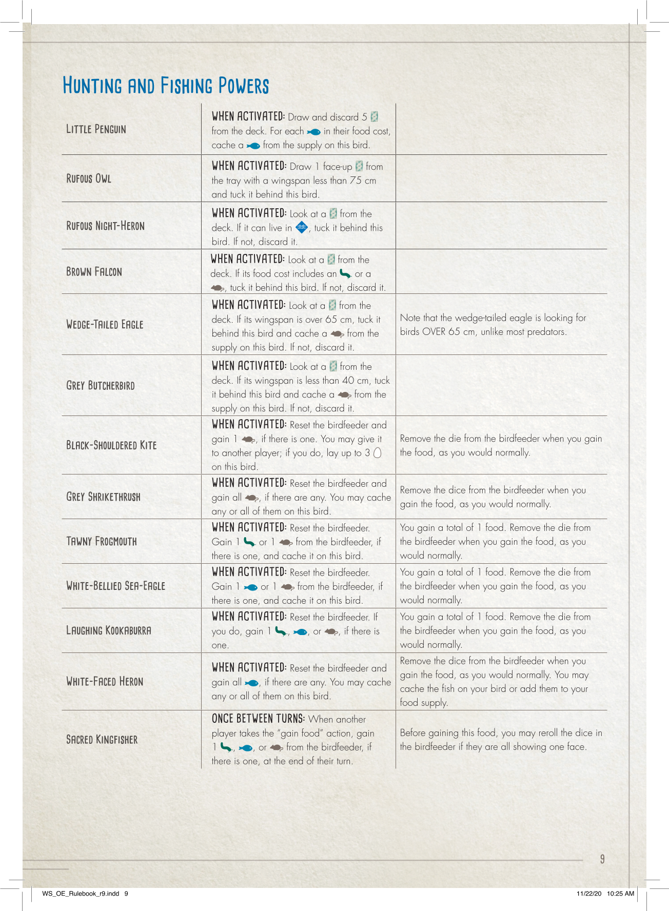 Rulebook page 9
