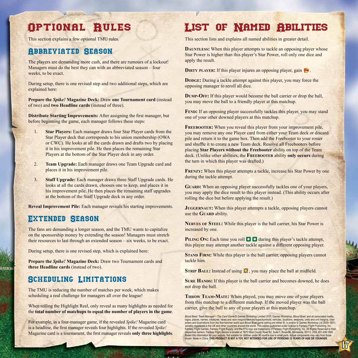 Rulebook page 17