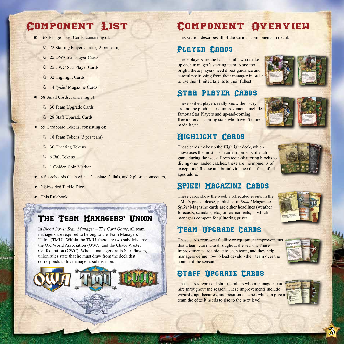 Rulebook page 3