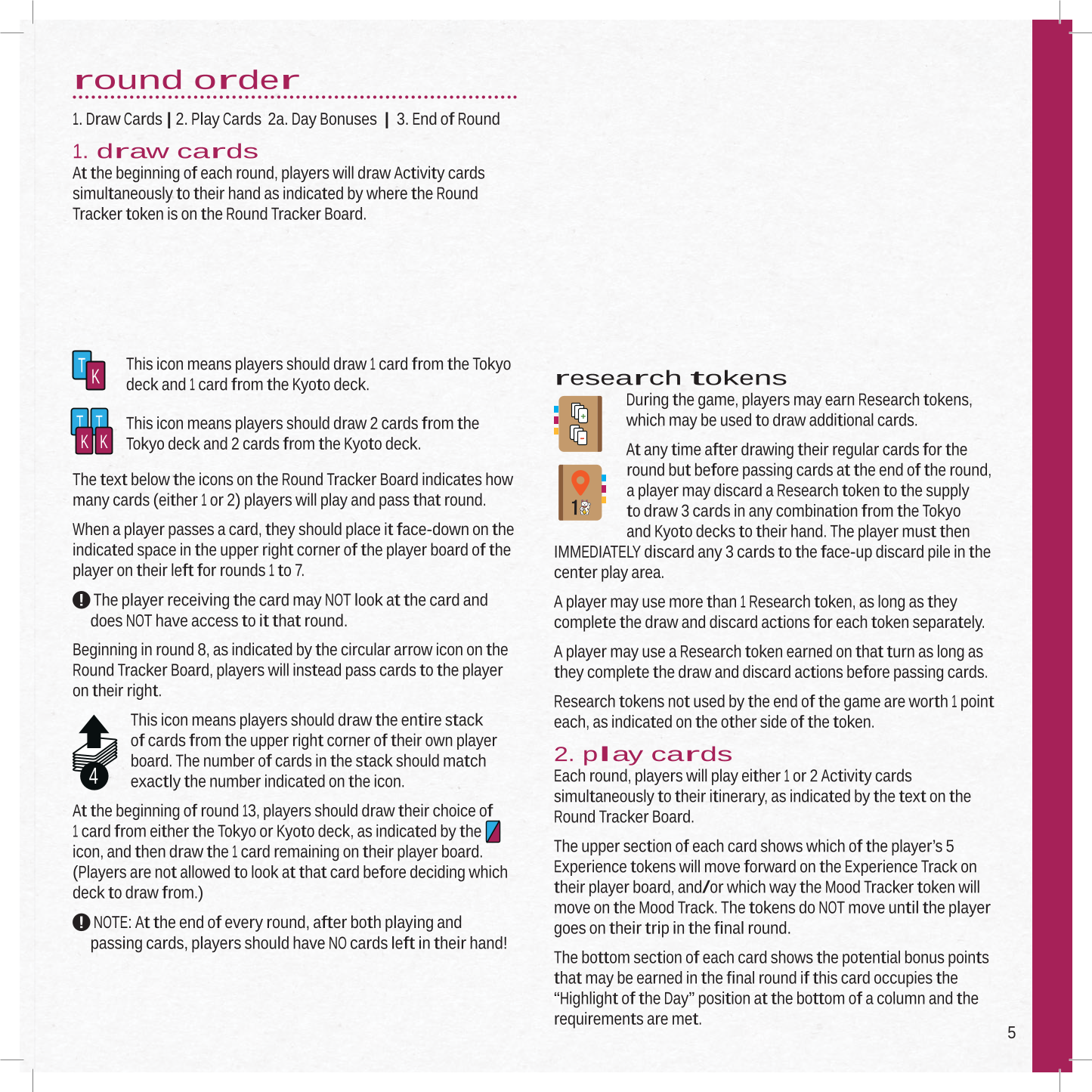Rulebook page 5