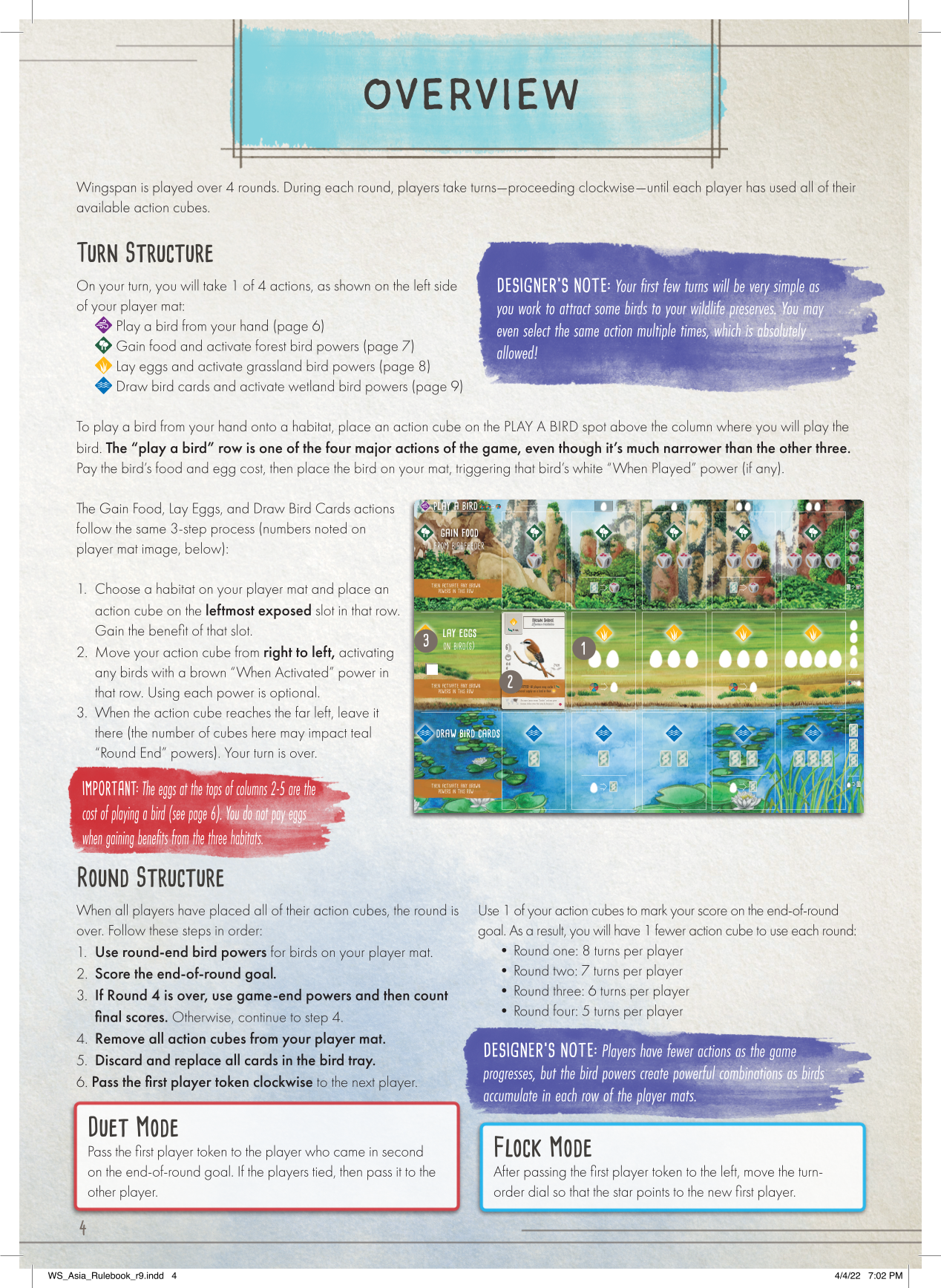 Rulebook page 4