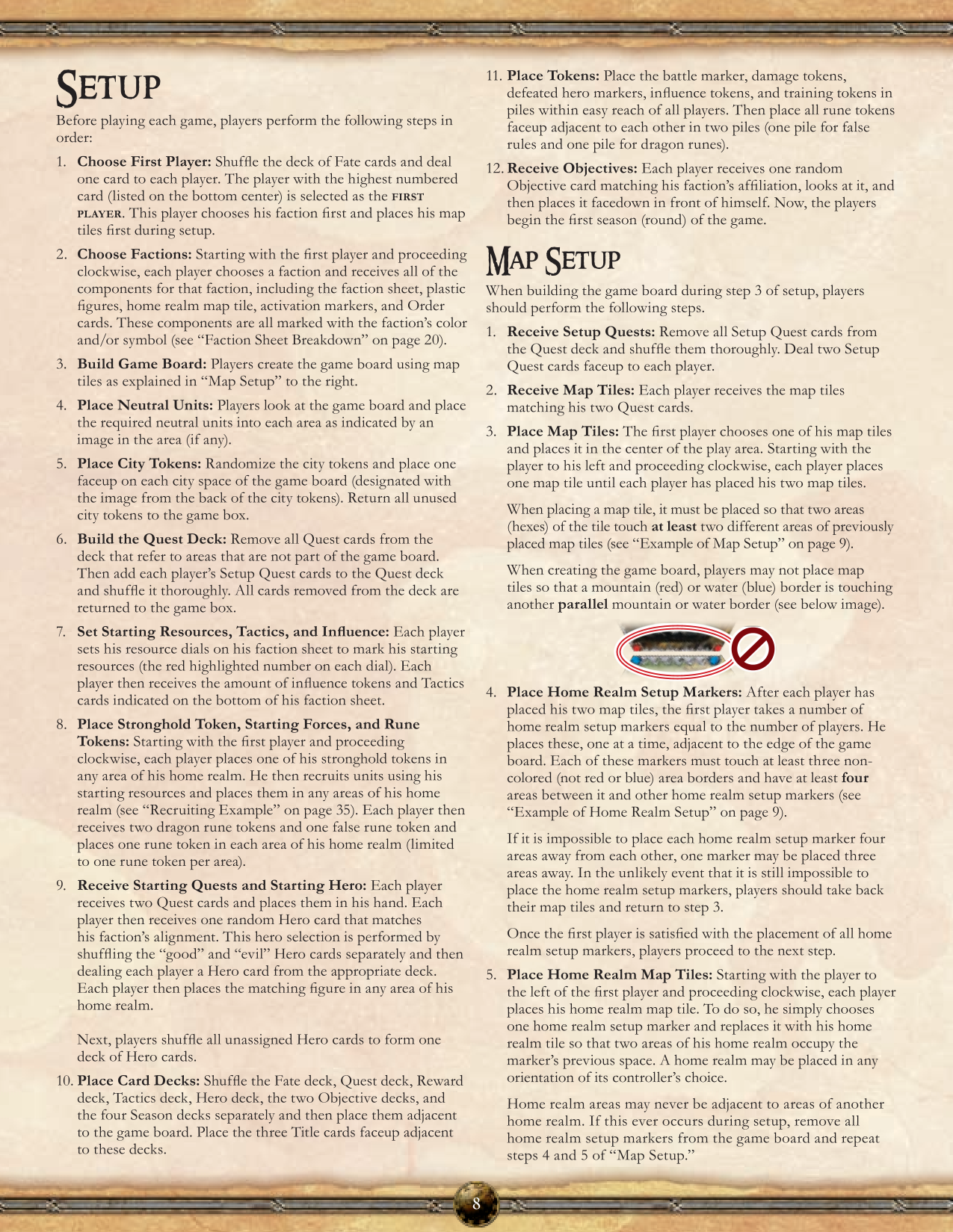 Rulebook page 8