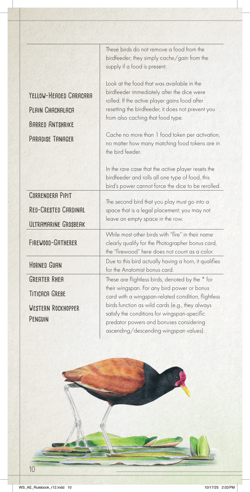 Rulebook page 10