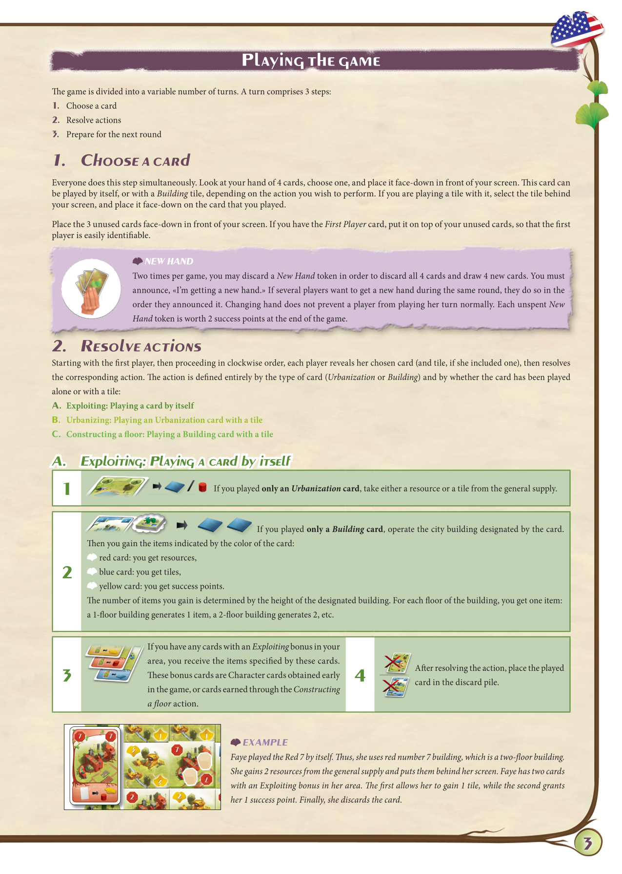 Rulebook page 3