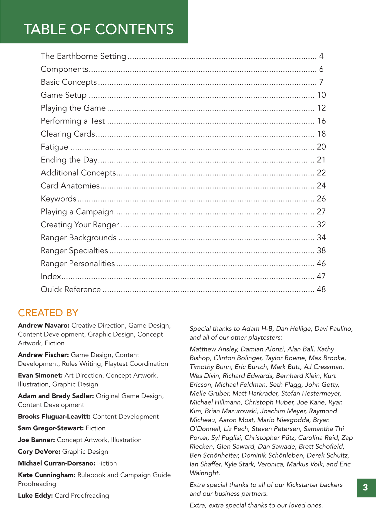 Rulebook page 3