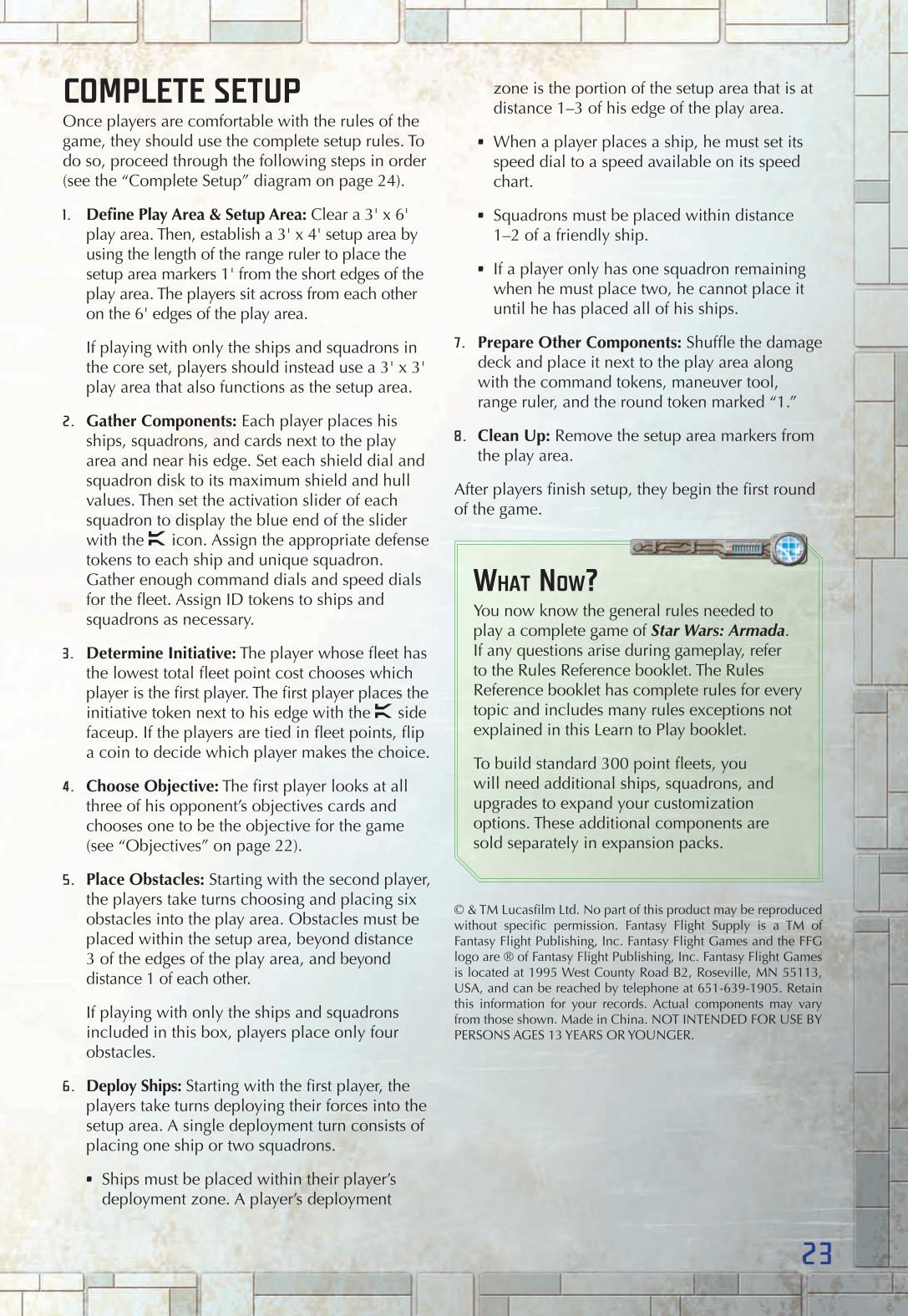 Rulebook page 23
