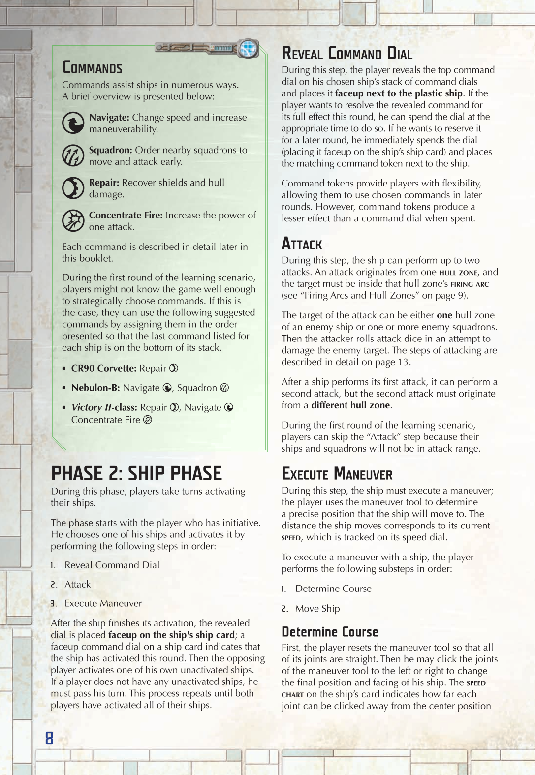 Rulebook page 8