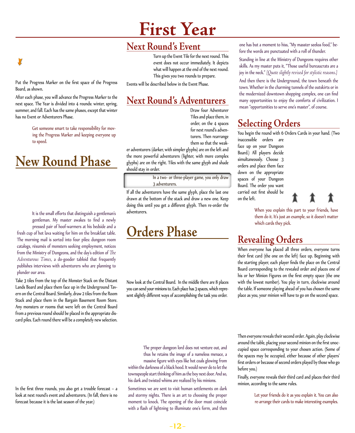 Rulebook page 12