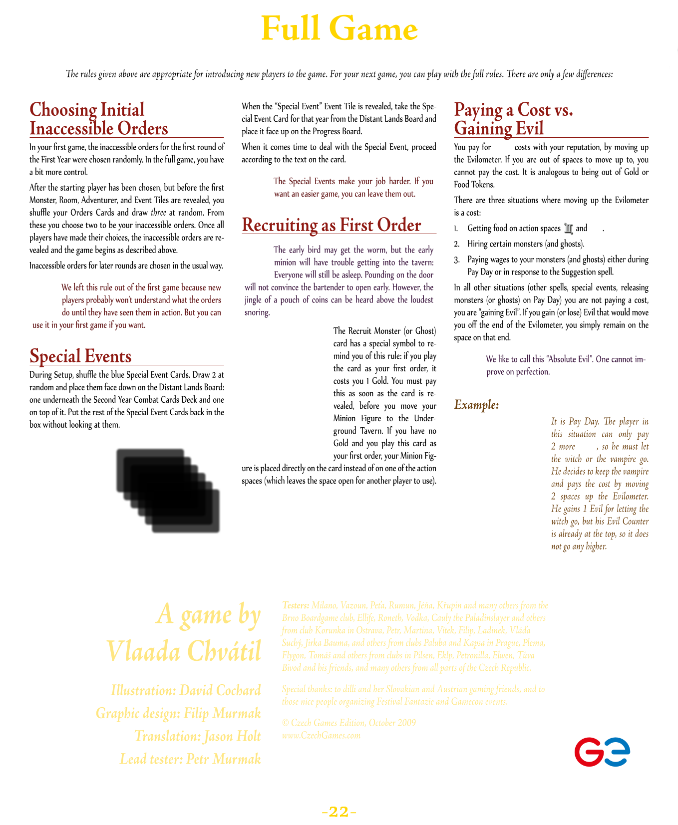 Rulebook page 22