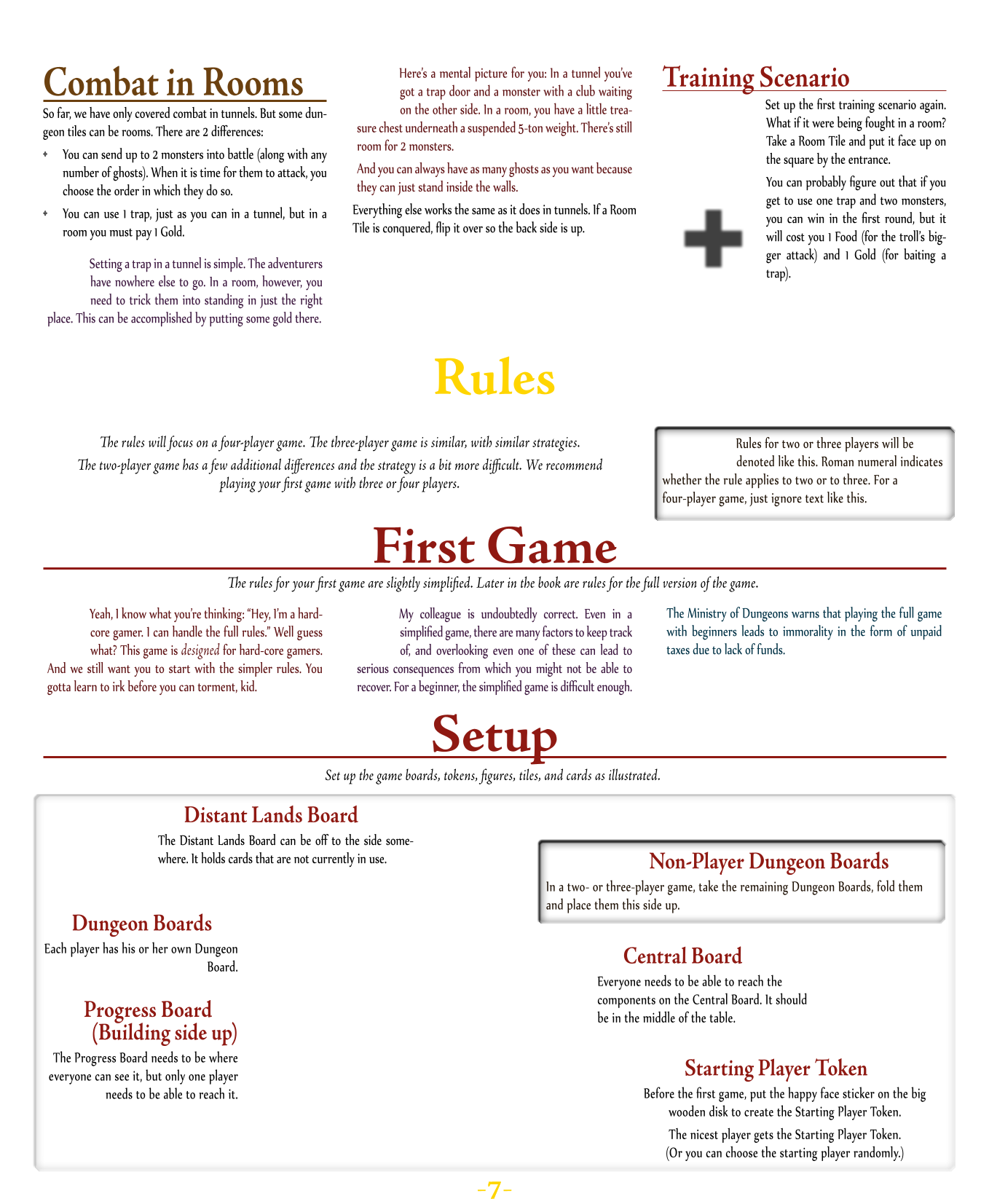 Rulebook page 7