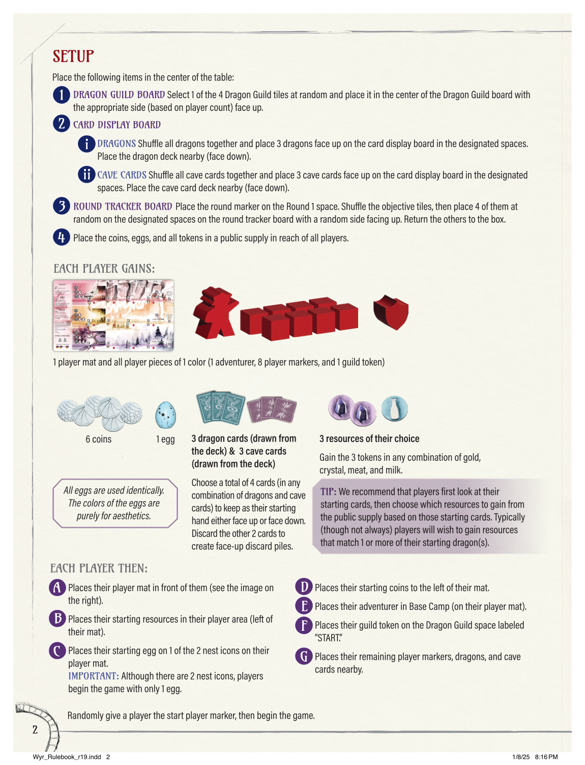 Rulebook page 2