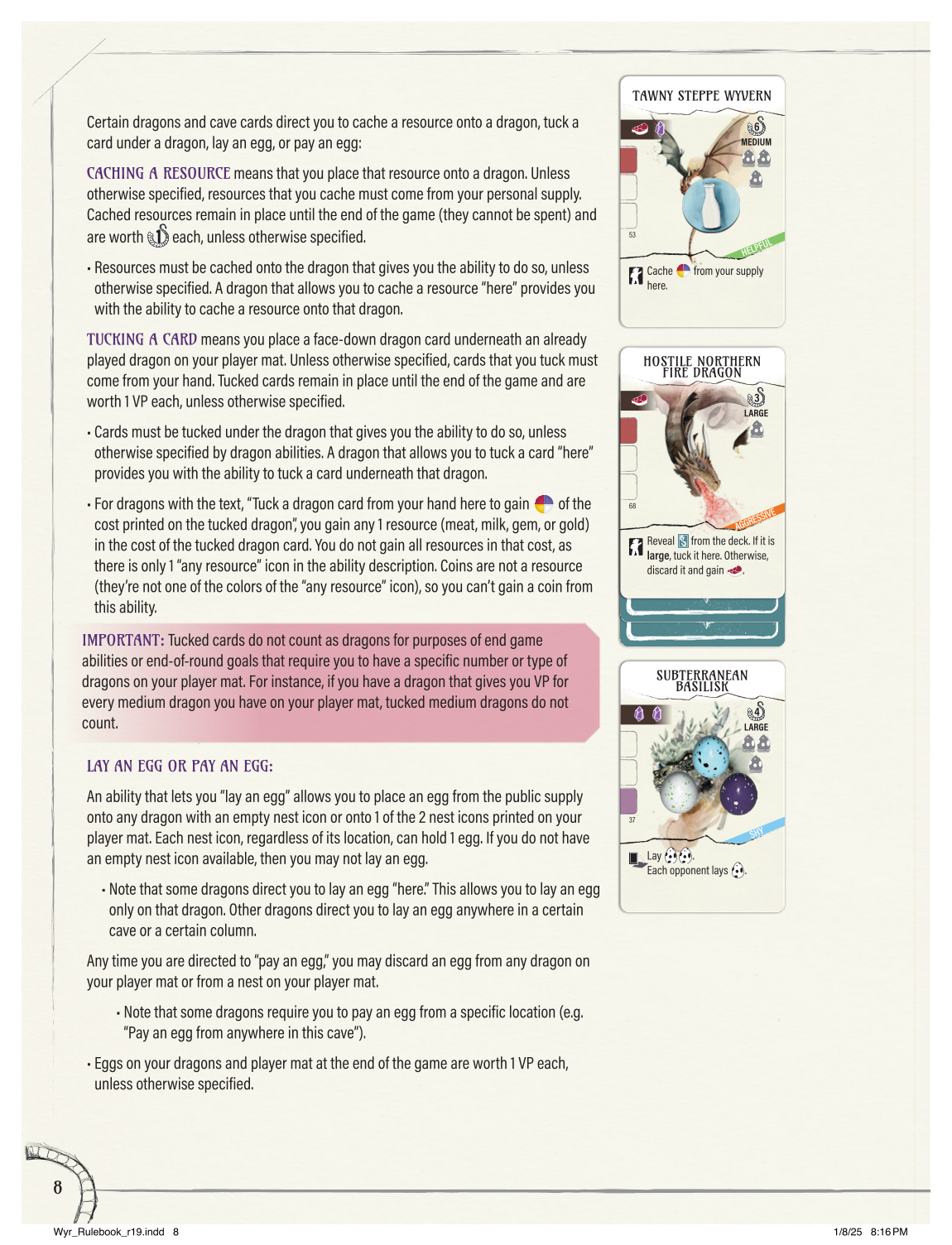 Rulebook page 8