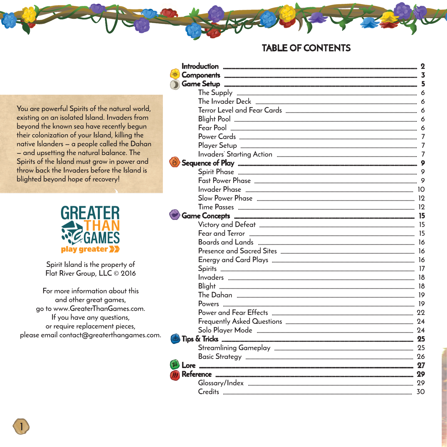 Rulebook page 2