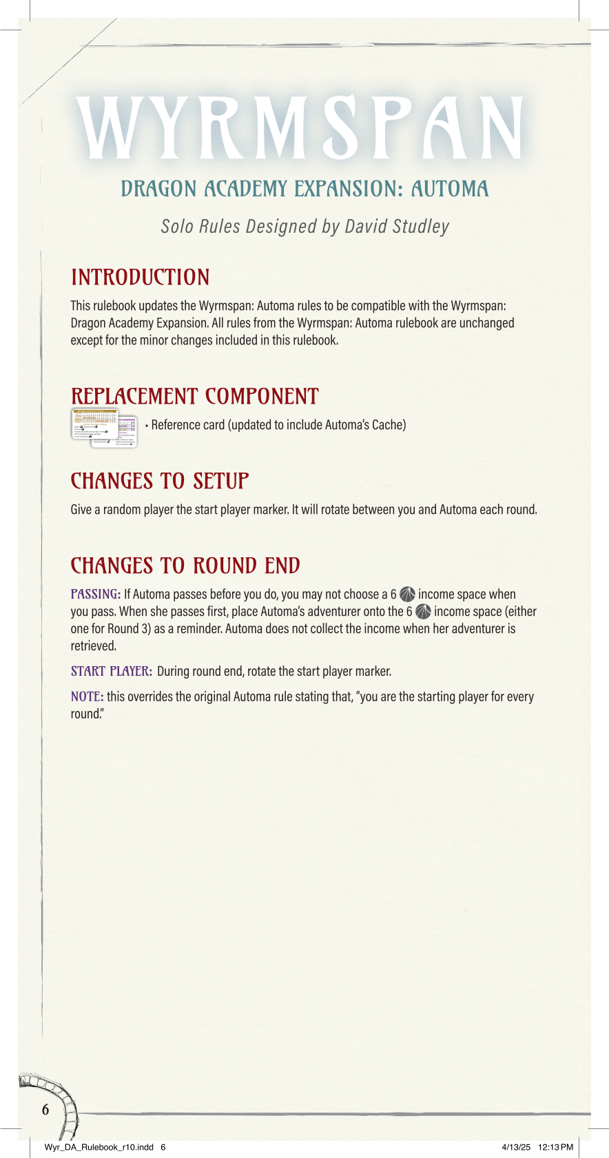 Rulebook page 6
